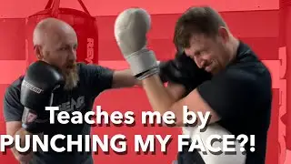 Sparring with Icy Mike Part 2 | Implementing Dirty Boxing into Karate Style