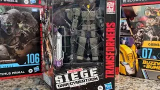 Astrotrain War for Cybertron Trilogy Transformers unboxing and transforming