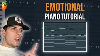How to make MELODIC Piano Melodies | FL Studio