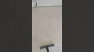 Установка дверей. Плёнка на полу + пылесос!