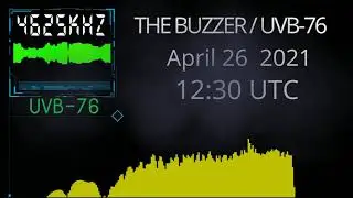 The Buzzer UVB 76 4625Khz 26.04.2021 голосовые сообщения