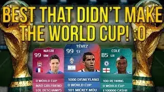 FUT14 | BEST PLAYERS NOT PICKED FOR THE WORLD CUP! | FIFA 14 SQUADBUILDER