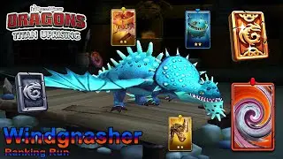 Dragons: Titan Uprising / Windgnasher Ranking Run / Full Battle / BP 8600+ / (HTTYD)