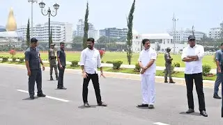 సెక్రటేరియట్ లో తెలంగాణ తల్లి విగ్రహం స్థల పరిశీలన చేసిన సీఎం రేవంత్ రెడ్డి Cm Revanth Reddy