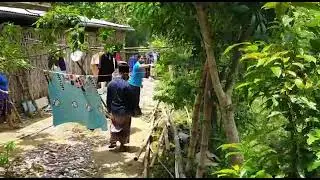 Tebing di Permukiman warga Pamekasan Longsor akibat Hujan 2 hari berturut turut