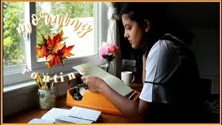 An Aesthetic Fall Morning Routine