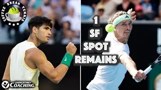 AO 24 - One Semi-Final Spot Remains | Coffee Break Tennis