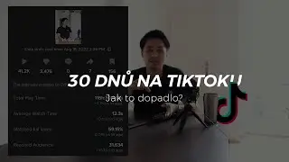 Nahrával jsem videa na TikTok 30 dnů v kuse!⚡️
