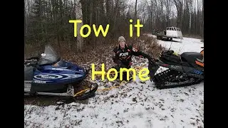Towing a Snowmobile For Beginners