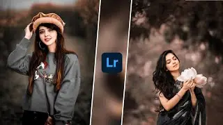 Dark Brown Tone Lightroom Mobile Tutorial | Lightroom Free Dng Presets