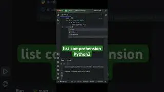 Генератор списков в Python 