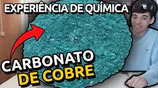 SÍNTESE DE CARBONATO BÁSICO DE COBRE Cu2(OH)2CO3 [Experiência de Química]