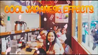 JAPANESE EFFECTS USING FILMORA X/ VIDEO EDIT IN WONDERSHARE FILMORA X/ UNIQUE EFFECTS IN FILMORA