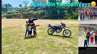 Aja Ko din Yasto Vayoo !!! 😀Jhandai Accident Vayo!