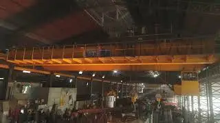 Ladle Handling Double Girder EOT Crane | Overhead Crane | Furnace Duty Crane