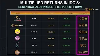 Multiplied Returns in IDO’s: Decentralized Finance in Its Purest Form!