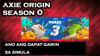 Axie Infinity Origin TOP 5 DAPAT GAWIN sa simula ng Season 0.