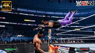 Wwe Summerslam Damian Priest vs Gunther #wwe #wwe2k24