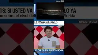 Alerta 🚨 roja  en Florida. Noticia de última hora . Huracán Milton