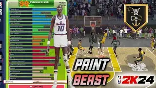 THE LAST CENTRE BUILD YOU WILL EVER NEED ! Manute Bol 2k24 MyPlayer Build