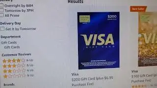 I tried purchasing Amazon gift cards at Vons supermarket using a Visa Gift Card. They denied me!