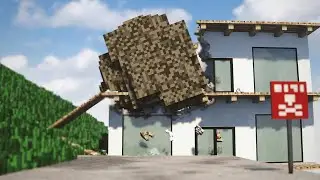 Mud Slide Destruction - Teardown
