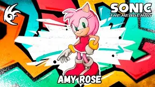 Как нарисовать - Эми Роуз | How To Draw - Amy Rose - Sonic The Hedgehog