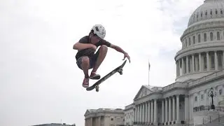 SKATING at the US CAPITOL