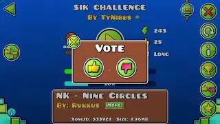 I'M BACK!!!! | Sikchallenge | Geometry Dash 2.1 | SiKiZe