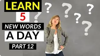 ” 5  VOCABULARY A DAY: SYNONYM & ANTONYM”