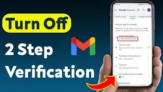 How To Turn Off 2 Step Verification Gmail (Updated)