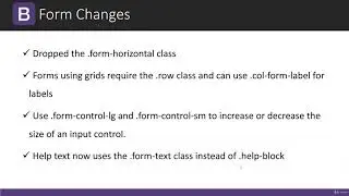003 Whats New In Bootstrap 4