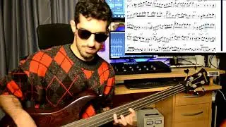 Vabass - F Blues solo ( Charlie Parker Style)
