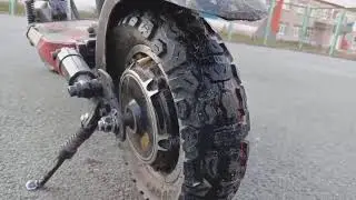 Замена покрышки на электросамокате KUGOO M4 PRO