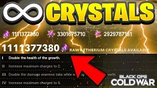 *WORKING* UNLIMITED AETHERIUM CRYSTALS GLITCH! Cold War Zombies 