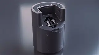 Hard Surface Design Timelapse | Practice #7 SciFi Cylinder | MoI3D V4