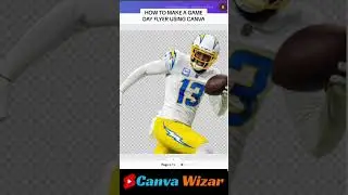 Create a Stunning Game Day Flyer with Canva - Easy Tutorial for Beginners 