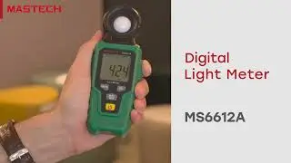New MASTECH MS6612A Digital Mini Light Meter