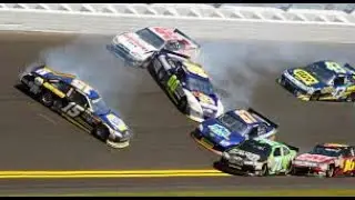 nascar all crashes of 2011 Daytona 500