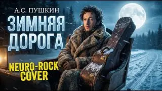 А С  Пушкин — Зимняя Дорога 🎸 Neuro Rock Cover