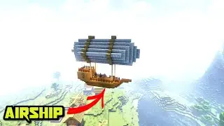 Working Airship in Minecraft