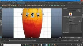 Maya 2018 Tutorial - Polygon Conga Made Using NURBS Tools