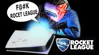 Сварщик сломал новую PS5 из-за ROCKET LEAGUE??? WELDER PLAYS PS5 and BREAKS it???