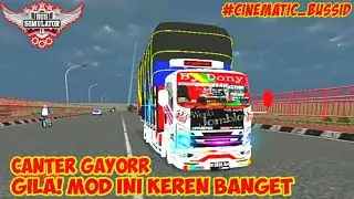 VIRAL! MOD TRUK GAYOR PALING MBOIS FULL LED / BUSSID V3.3