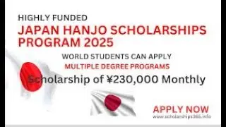 Fully Funded International Scholarship 2025 in Japan 🇯🇵