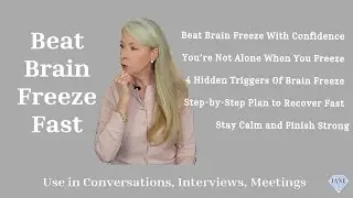 Why Your Mind Goes Blank During Public Speaking: Stop Forgetting What to Say & Speak Confidently