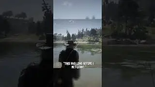 Arthur mentions his son while fishing with Jack #shorts #rdr2 #arthurmorgan