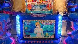 海物語ラッキーマリンシアターデラックス ジャックポットチャレンジ 2384 WIN JACKPOT(メダルゲーム)2023年5月15日