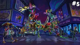 TMNT: MUTANTS UNLEASHED Walkthrough Gameplay Part-5