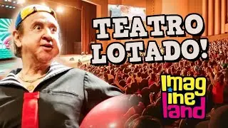 Entrevistei o KIKO em um TEATRO LOTADO no IMAGINELAND! ❤️